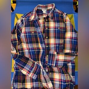 NEW Women’s Colorful Plaid Button-Up Shirt
